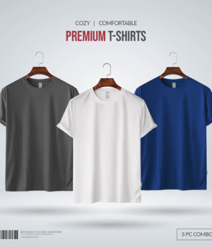 Premium Blank T-shirt -Combo