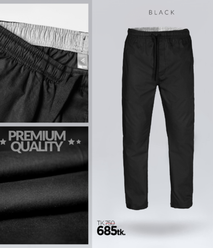 Mens Premium Trouser - Black