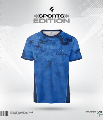 Fabrilife Mens Premium Sports T-shirt- Frigate