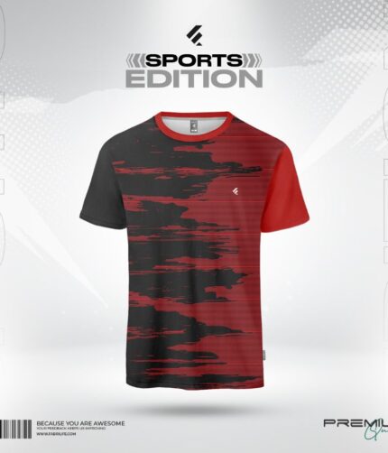 Fabrilife Mens Premium Sports T-shirt - Invaders