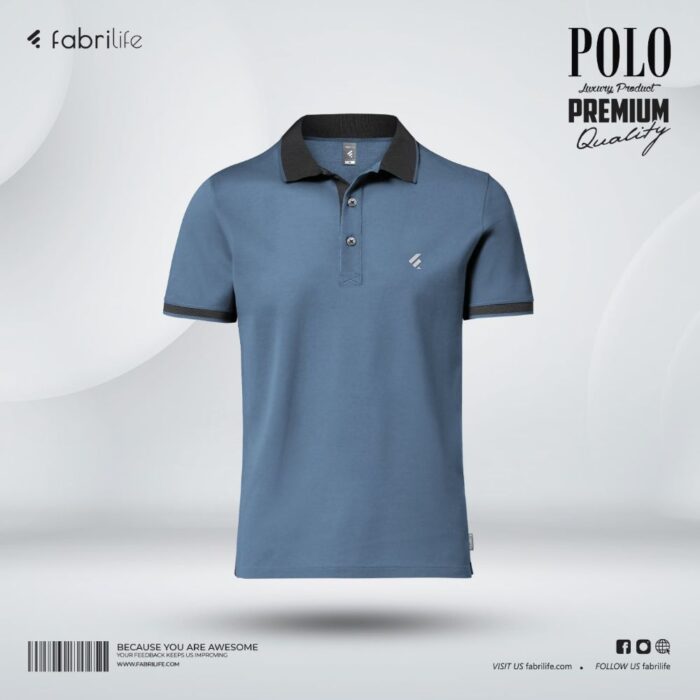 Fabrilife Single Jersey Knitted Cotton Polo - Stellar