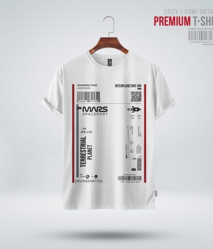 Fabrilife Mens Premium T-shirt - Boarding pass